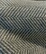 1 Yard Native Herringbone Gray Slate Backed Chenille Upholstery Fabric 56 Inch Width